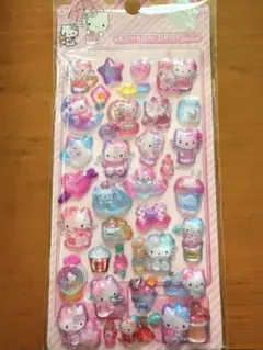 (海外製)ハローキティぷっくりシール