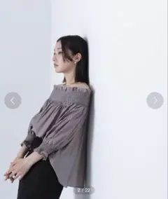 oggi5月号掲載natural beauty basicシアーぺプラムブラウス | Mercari