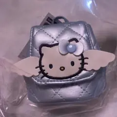 サンリオ ミニチュアキルト リュック ミニポーチ 水色 キティ ブルー