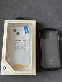 iFace iPhone15 カバー　ブラック　アイフェイス
