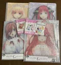 一番くじ 五等分の花嫁 バストアップアクリルボード セット