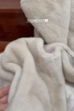 ミンクフェイクファーベスト　エコファー　エコミンクベスト　ファージャケット