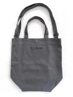 L.L.Bean★2way トートバッグ ストラップ調製可能 グレー