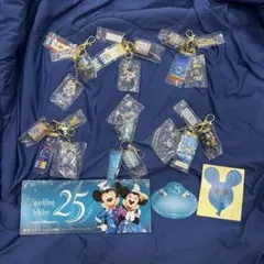 ディズニーシー 25周年 カプセルトイ ディズニー コンプリート キー