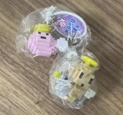たまごっち　ドットフィギュアチャーム　くりてん&まるてん