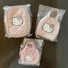 ハローキティ　デアゴスティーニ なつかしのアイテムコレクション キルトポーチのサムネイル