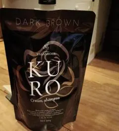 バランローズKURO クリームシャンプー ナチュラルブラック400g 3本