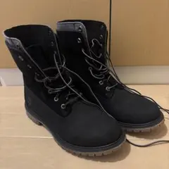 ［美品］Timberland 黒　レースアップブーツ