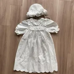 値下げ【CELEC】セレモニードレスお宮参りベビードレス未使用に近い美品❣️