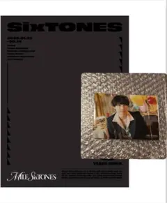 SixTONES MILESixTONES フォトセット 松村北斗　パンフレット