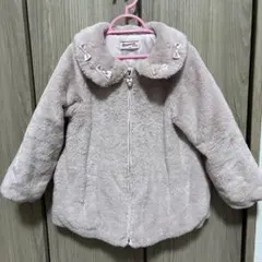 ピンクファージャケット　120