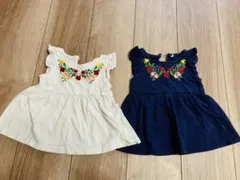 夏服　トップス　2枚セット　双子　女の子