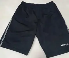 Kaepa 黒 サイドストライプ ショートパンツのサムネイル