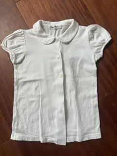 ファミリア 120 お受験　おでかけ　白シャツ