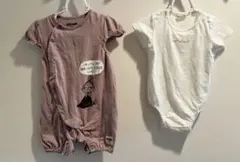 【美品】ムーミン リトルミィ／first closet ロンパース 70ー80