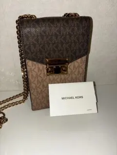 MICHAEL KORS ショルダーバッグ ブラウン/ベージュ