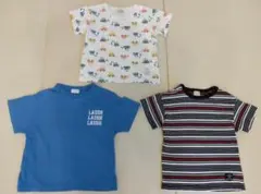 【まとめ売り】プティマイン・ビールーム　男の子　半袖Tシャツ3枚セット100cm