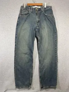 【ARIZONA】クラシックリラックスストレートデニムジーンズパンツ