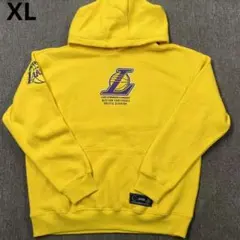 NBA ロザンゼルス レイカーズ パーカー フーディイエロー