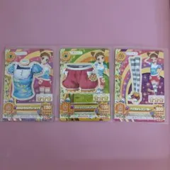 アイカツカード　ポップ 3枚セット