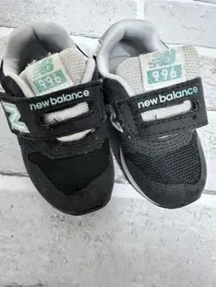 new balance 996 ベビーシューズ ブラック/グレー