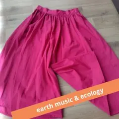 earth music & ecology ガウチョパンツ F