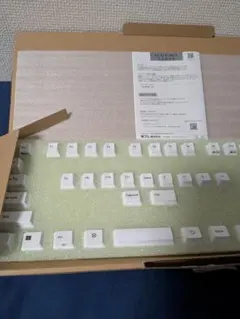 【未使用】東プレ REALFORCE カラーキーキャップセット M0356J 白