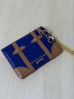 サマンサタバサプチチョイス　バイカラーパスケース