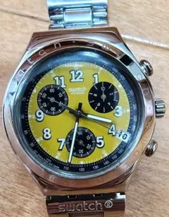 Swatch IRONY クロノグラフ イエロー文字盤 メンズ腕時計のサムネイル