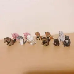 動物 フィギュア まとめ売り ガチャガチャ　お辞儀　　アニマル　カプセルトイ