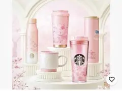 【新品未使用】スターバックス 韓国 2023 桜 韓国限定　カップ