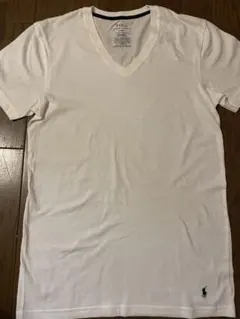 ポロラルフローレン　ＶネックTシャツ　ワンポイント