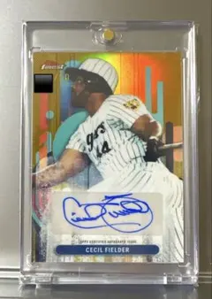 topps NPB 2025 直筆サインカード セシル フィルダー 01/25 - メルカリ