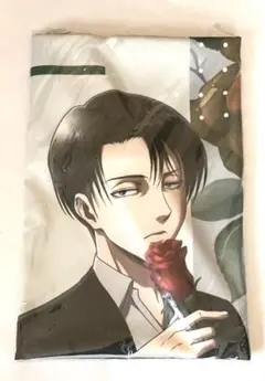 進撃の巨人　リヴァイ 特大タペストリー　Flower Shop ver.