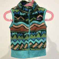 patagonia ベビーベスト マルチカラー