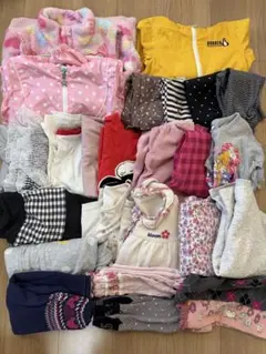 子供服　女の子　サイズ 120 130まとめ売り　秋冬　長袖