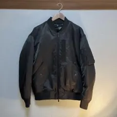 +J✖️UNIQLO ハイブリッドダウンオーバーサイズMA-1ブルゾンGRAY