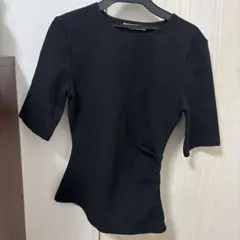 ZARA ブラック 半袖Tシャツ Mサイズ