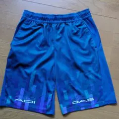 値下げ！adidas AEROREADY 青 ハーフパンツ