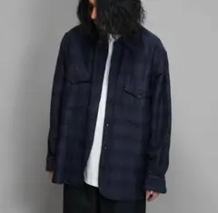 COMOLI 美品 レーヨンオープンカラーシャツ Size3 希少サイズ - メルカリ
