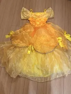 イエローフリルドレス 140サイズ