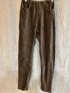 ブラウン コーデュロイ パンツ