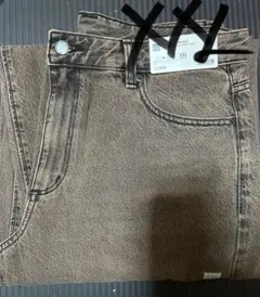 バレルレッグジーンズ デニム