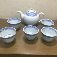 茶器　中国景德镇セット