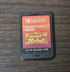 【ジャンク】ポケットモンスター スカーレット NintendoSwitchソフト