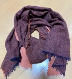 パラスパレス　カシミヤ　チビストール　未使用品 パラスパレス カシミヤ チビストール 未使用品 1694 手織り