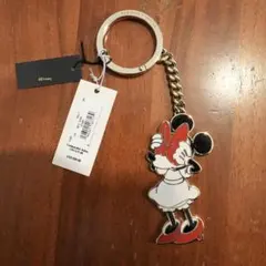 ディズニー ミニーマウス & ミッキーマウス キーホルダー
