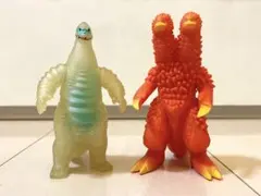 ソフビ　ミニソフビ　ウルトラマン　レッドキング、キングパンドンのセットのサムネイル