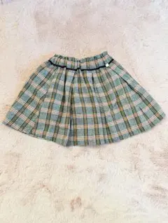 BeBe ベベ チェックスカート キッズ 110台 女の子 春秋冬