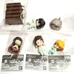 ねむらせ隊　鬼滅の刃　炭治郎　禰豆子　善逸　伊之助　４種セット